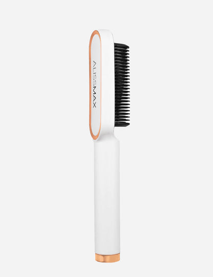 AlissMax™ Premium Ionic Straightening Brush | 1-Year Warranty Included